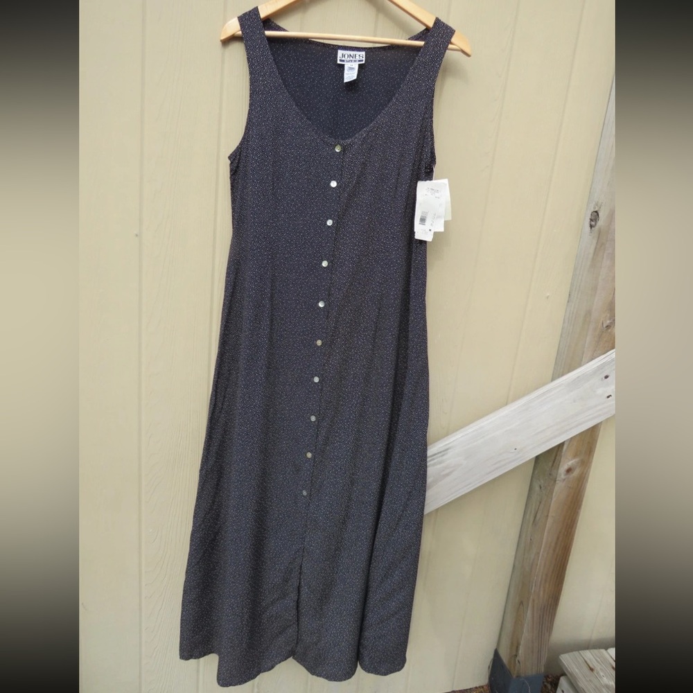 NWT Jones Studio Black Sleeveless Dress